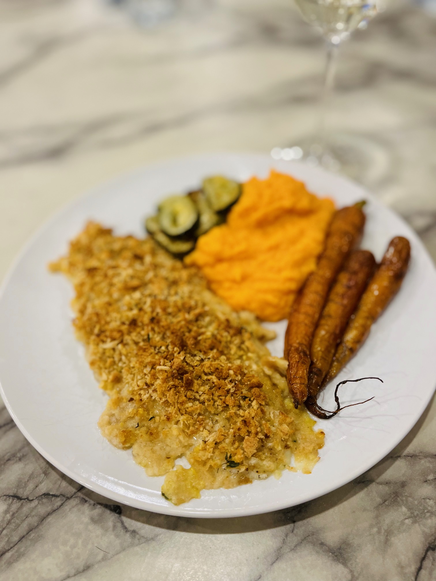 Parmesan crusted fish - Yummy Calories